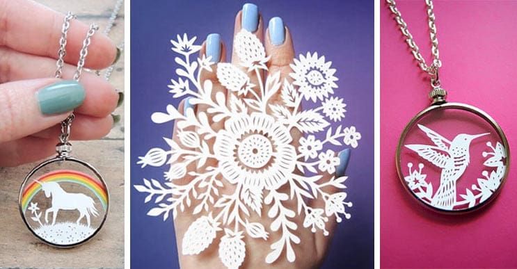 Aunque no lo crean, estos diseños fueron cortados íntegramente a mano