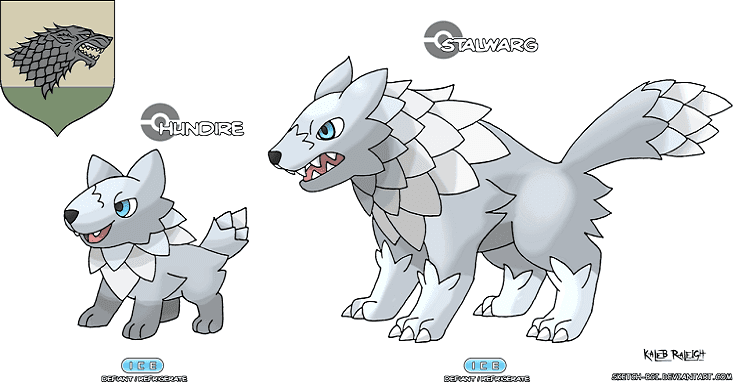 ¿Cómo se verían los Pokémon si fueran parte de Game of Thrones?
