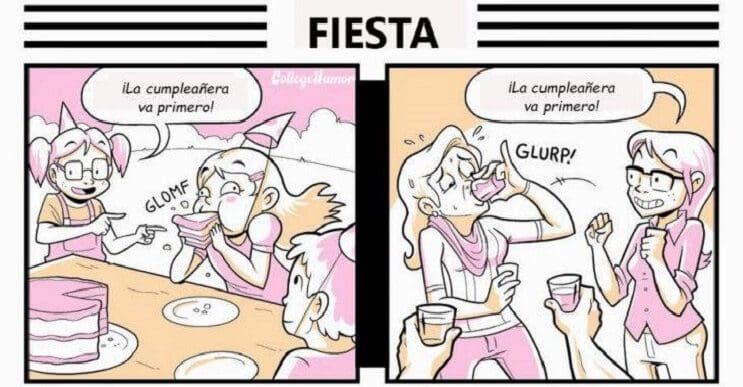 Divertidas diferencias entre los cumpleaños de ayer con los de hoy