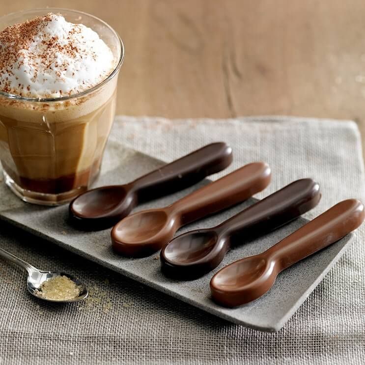 Estas cucharas de chocolate son lo que tu vida necesita