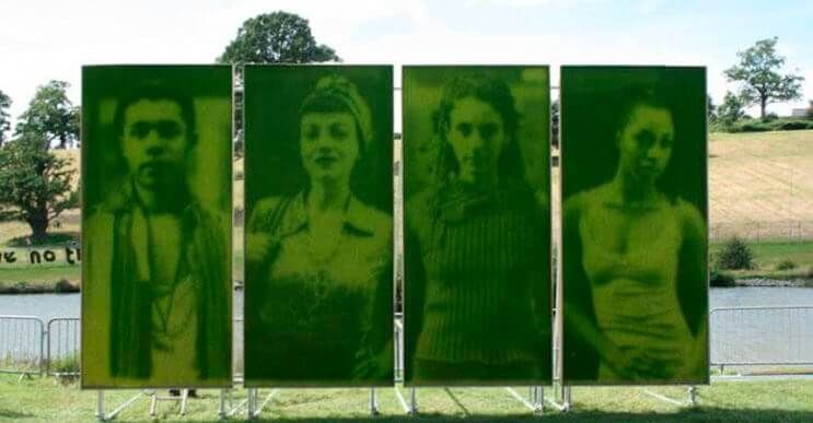 Estas fotografías están hechas con grass y son lo más ecológicas que hay