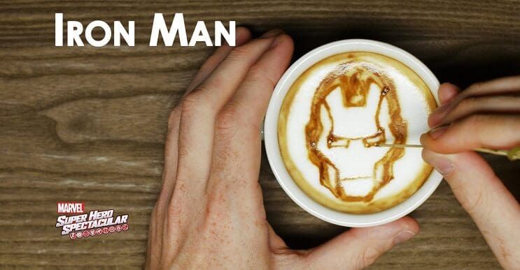 Este barista crea a los superhéroes de Marvel de una deliciosa forma
