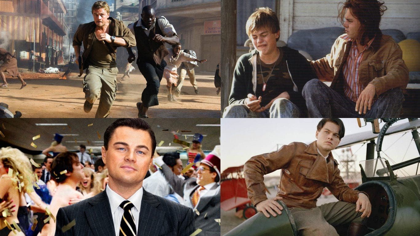 Las Películas nominadas al Oscar de Leonardo DiCaprio
