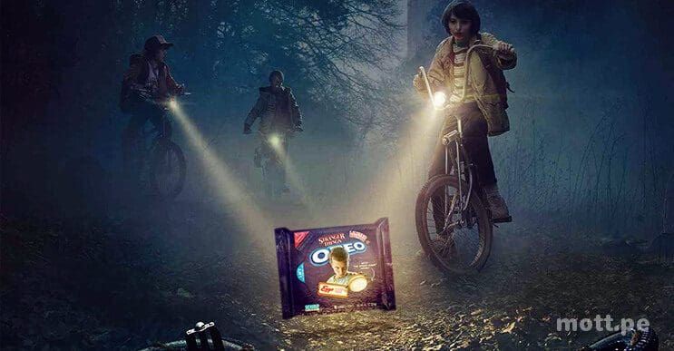 Galletas de Oreo inspiradas en Stranger Things