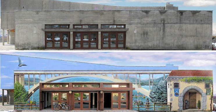 Increíbles fachadas pintadas que te harán dudar si son reales