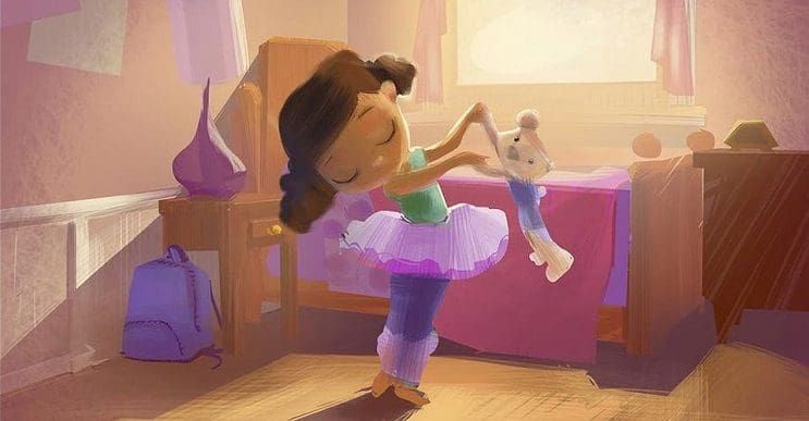 La emotiva historia de una niña sorda que sueña con ser bailarina