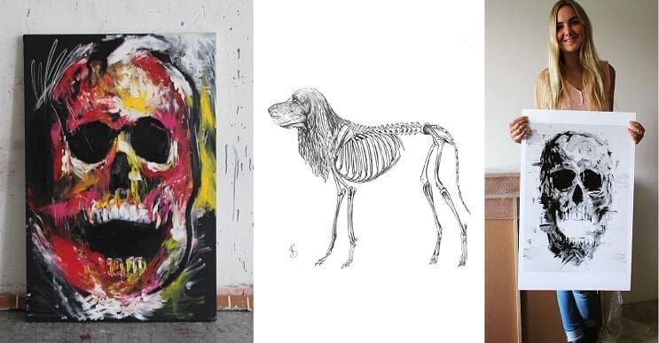 Las increíbles pinturas de Verónica Villareal