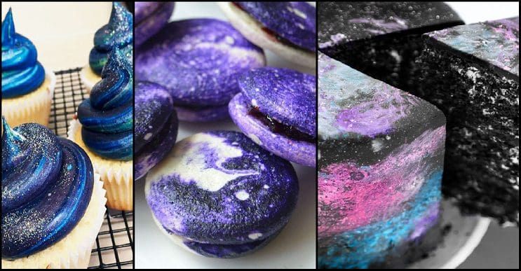 Estos 10 postres con diseños galácticos han invadido Instagram