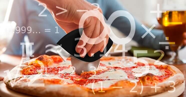 Matemáticos hallan la forma perfecta de partir una pizza
