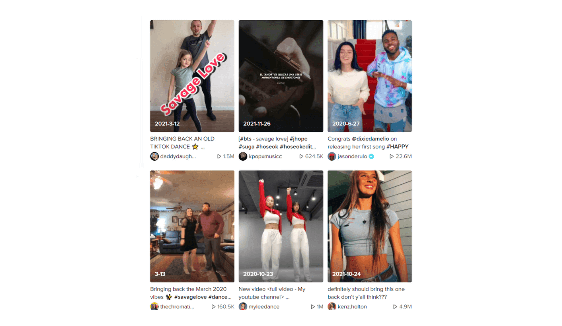 Ahora en TikTok se pueden acreditar a los creadores de tendencias