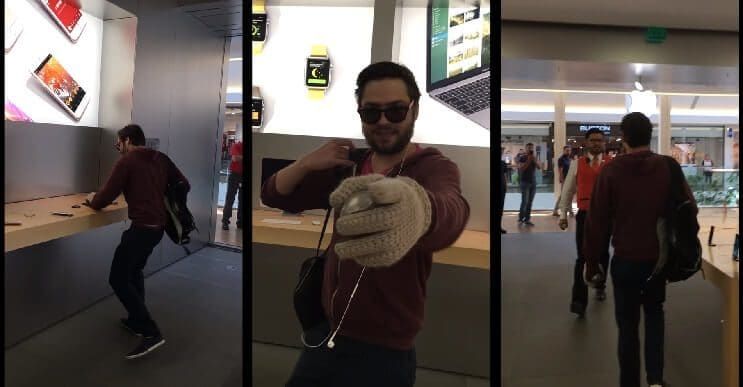 Si no estás a gusto con los productos y servicio de Apple, no hagas lo que este sujeto hizo