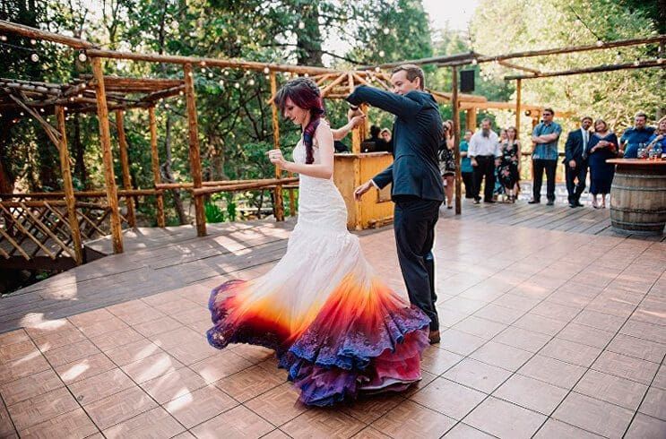 Una alternativa inusual a los tradicionales vestidos de novia