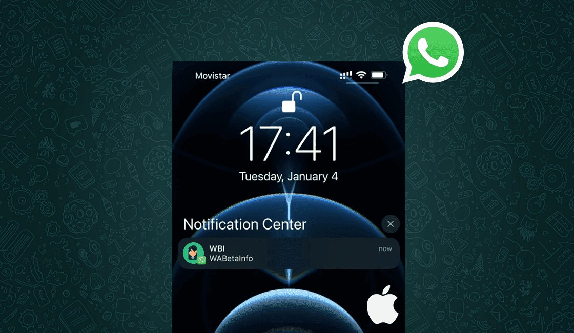 WhatsApp añade fotos de perfil en notificaciones de usuarios iOS