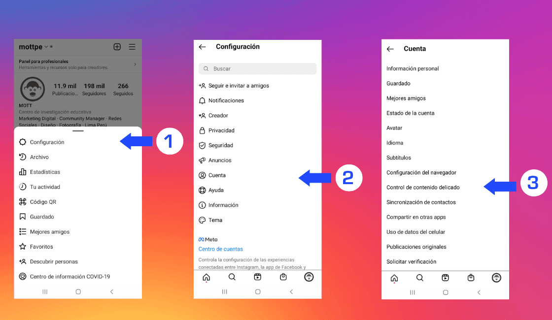 Instagram amplía las opciones de control de contenido delicado