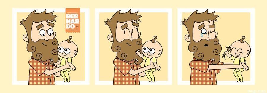 Una serie de ilustraciones muestran el día a día que todo hombre con barba ha pasado alguna vez