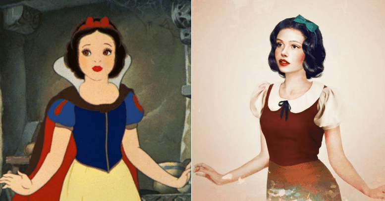 Así se verían las princesas de Disney si fueran reales