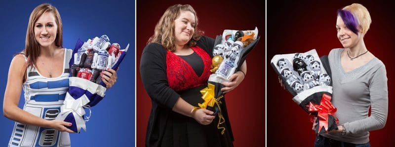 ¿No sabes qué regalar para este San Valentín? Qué tal este bouquet de La Guerra de las Galaxias