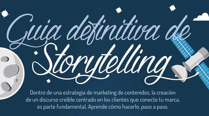 Ilustraciones que explican qué es el Storytelling y los beneficios que le ofrece a tu marca