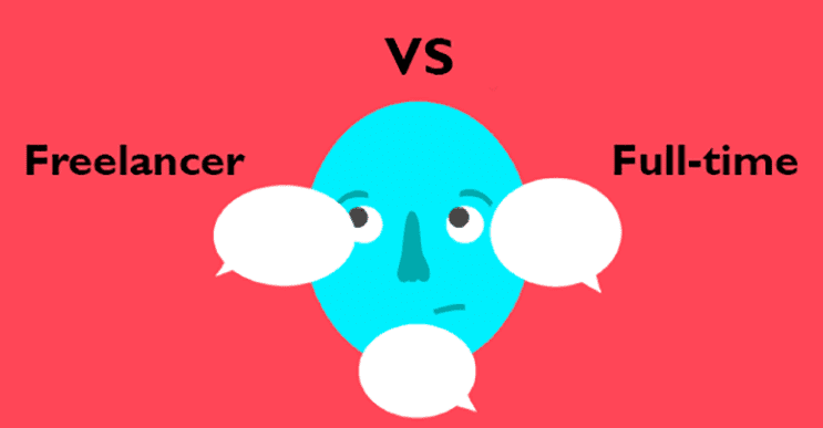 Las diferencias entre ser un freelancer y trabajar a tiempo completo