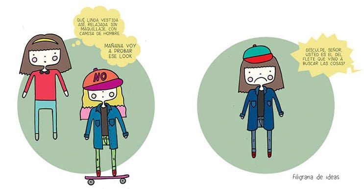 Divertidas ilustraciones reflejan las verdades incómodas de una mujer