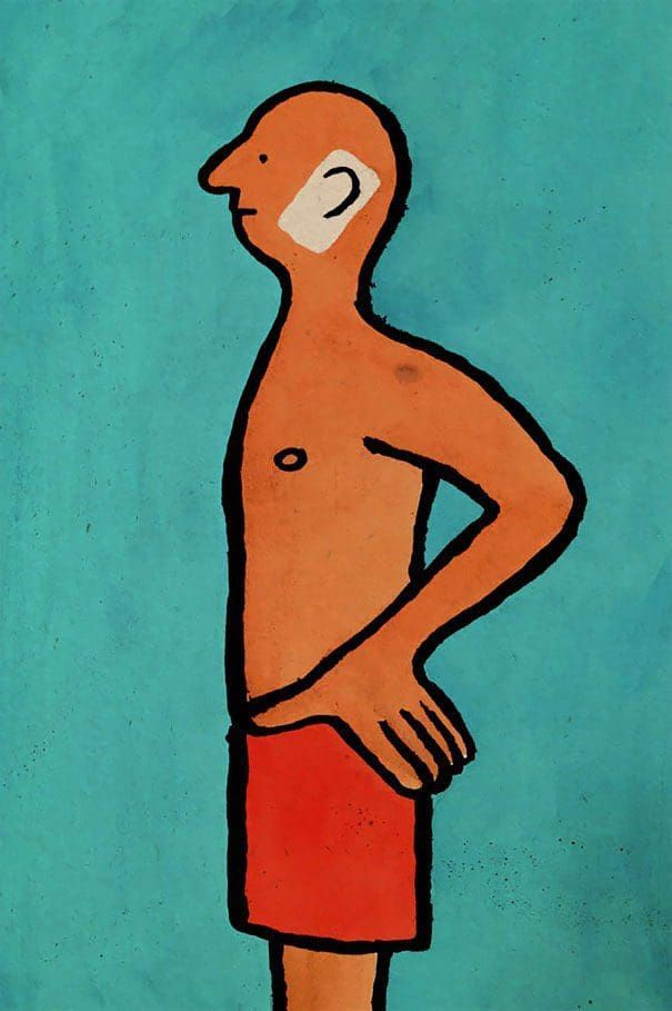 Una serie de ilustraciones demuestran la gran adicción que tenemos hacia la tecnología